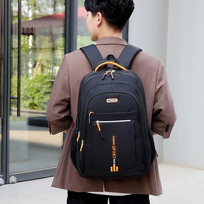 2024 Large Capacity Oxford Cloth Backpack - Fashionable Leisure and Travel Bag, College Students and Business Laptop Backpack