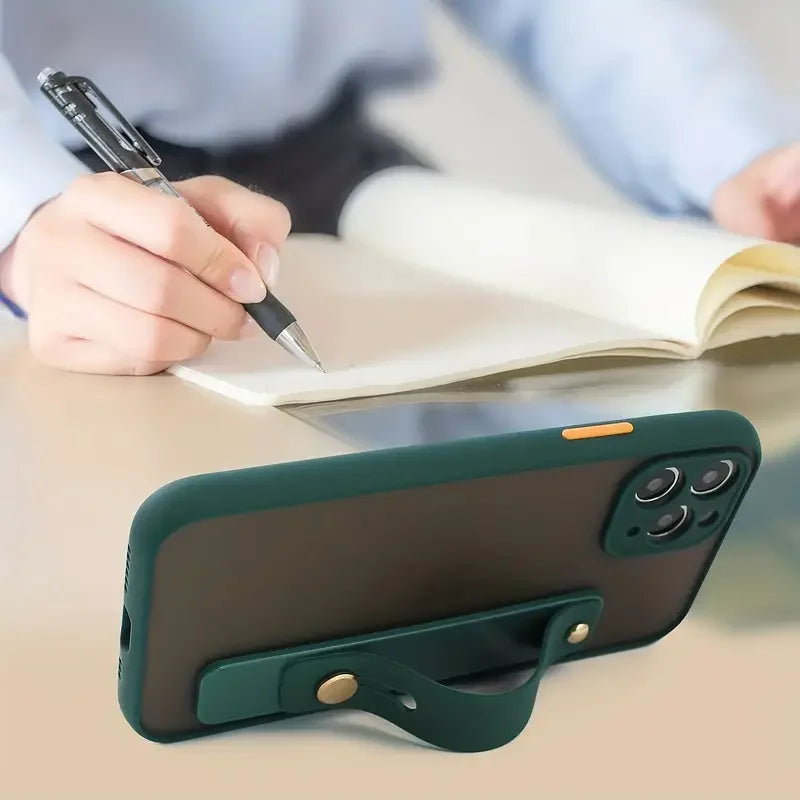 Mobile Phone Ring Finger Bracket – Multi-Functional Portable Desktop Holder Case for Men and Women