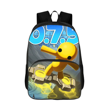 Wobbly Life Gaming Backpack – Funny School & College Bookbag for Students, Men & Women Daypack