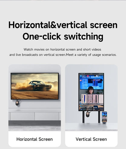 Hagibis Wireless HDMI Display Dongle Adapter – 4K@60Hz Wireless Extender for Laptop, PC, Smartphone, HDTV, Projector, IOS