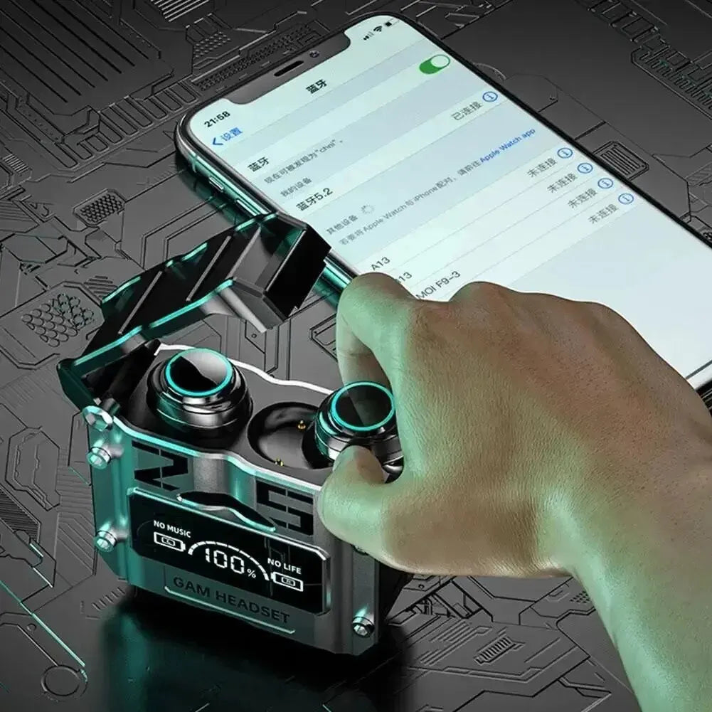 Original M25 TWS Wireless Earbuds – Bluetooth, Touch Control, Noise Reduction Stereo Headphones for Xiaomi & iPhone