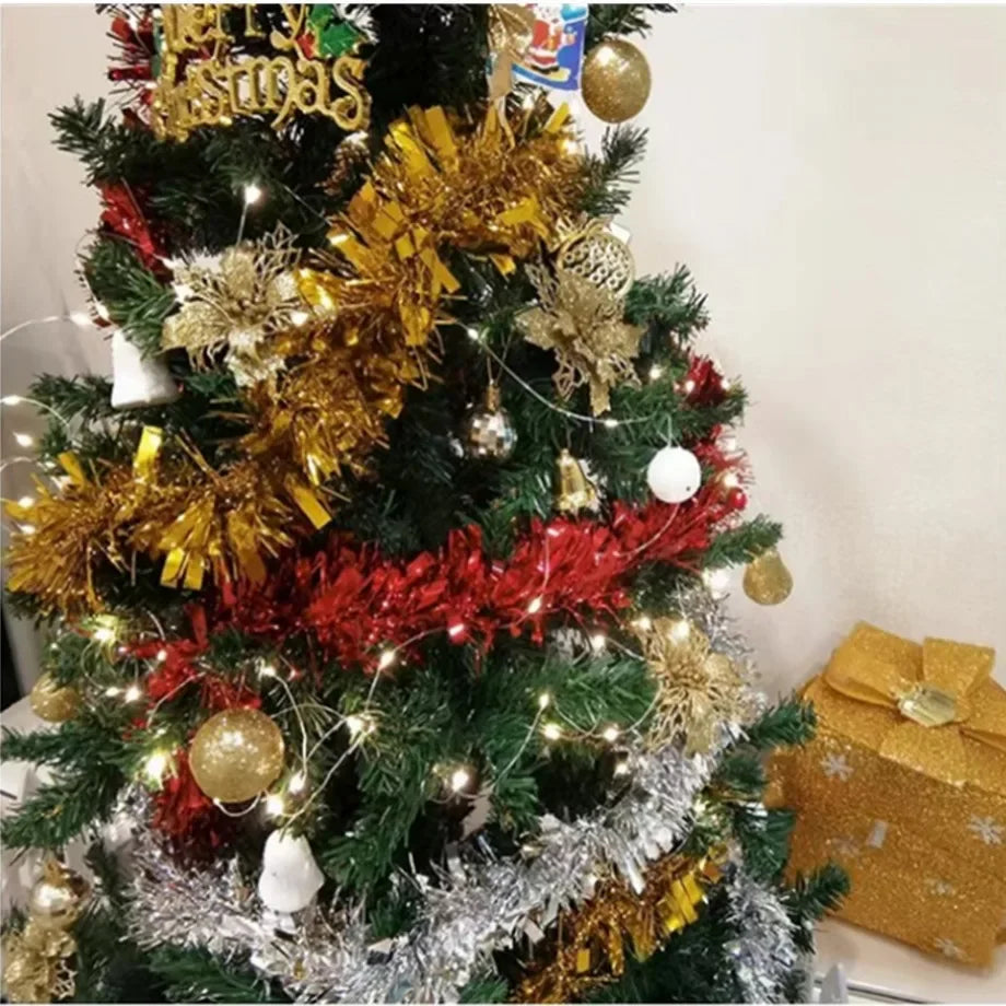 YzzKoo USB LED String Lights – Waterproof Copper/Silver Wire Fairy Lights for Christmas, Wedding & Party Decoration