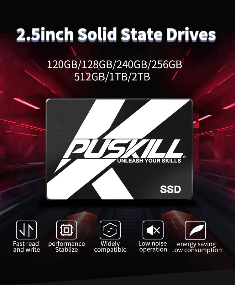 PUSKILL SATA3 SSD – 2.5