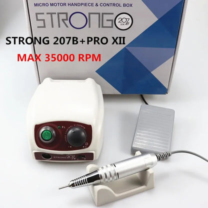 50000RPM Electric Nail Drill – 65W Manicure & Pedicure Machine with Handpiece for Nail Art and Filing