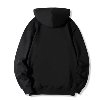 Men’s Fleece Zip-Up Hoodie – Classic Casual Zipper Jacket for Running | Y2K Hip Hop Streetwear