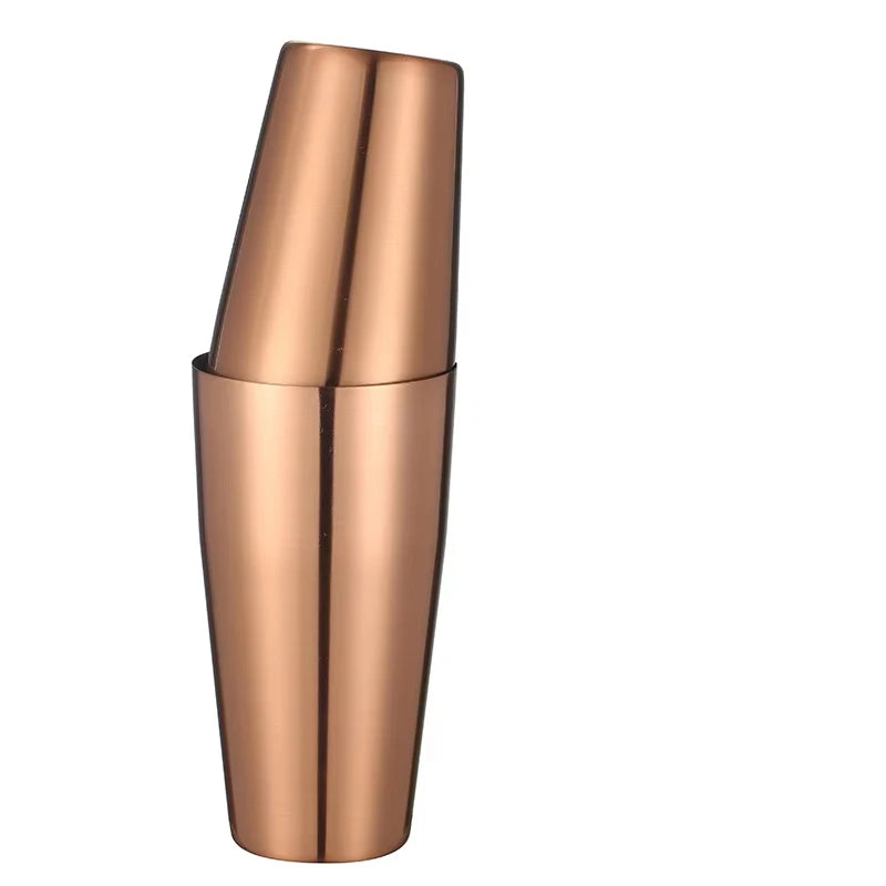 800ml Boston Cocktail Shaker Set – Stainless Steel Martini Bar Mixing Tin for Flair Cocktails