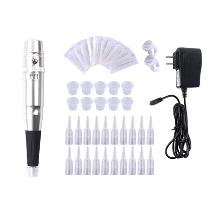 Permanent Makeup Rotary Tattoo Pen – Eyebrow & Lip Machine, Microblading & Piercing Gun PMU Kit