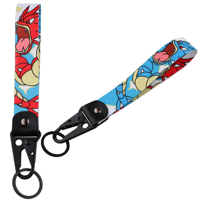 Anime Dinosaur Keychain Lanyard – Cute Car Keyring Toy Bag Pendant & Key Holder Gift