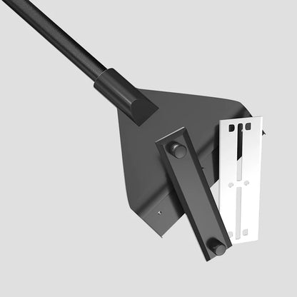 Fish Tank Cleaning Tool – Dual-Use Glass Algae Scraper for Sand & Algae Removal, 5 Blades Aquarium Cleaner