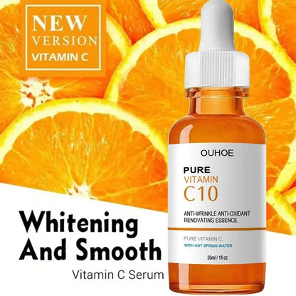 Vitamin C Face Serum – Wrinkle Remover, Lifting & Firming Anti-Aging Essence for Brightening & Nourishing Skin
