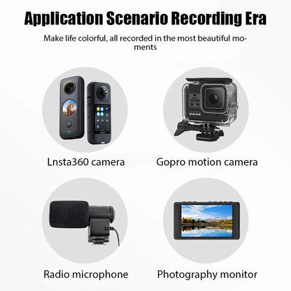 1.2m Ultra-Long Carbon Fiber Invisible Selfie Stick – For Insta360 X3/X2, DJI Action 3, GoPro Cameras