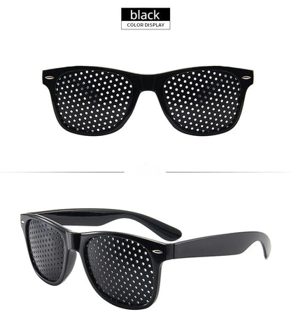 Anti-Myopia Pin Hole Glasses – Vision Correction & Eye Fatigue Relief for Men & Women