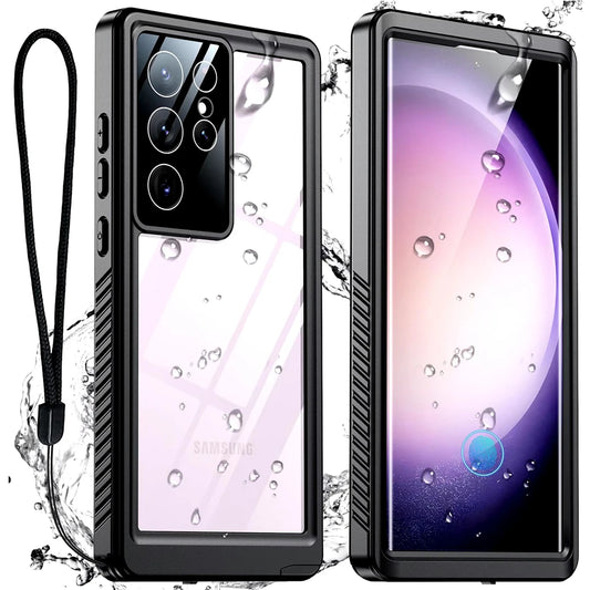 IP68 Waterproof Case for Samsung Galaxy S25/S24/S23/S22 Ultra, FE, A54/A14/A34 5G – Outdoor Sports & Diving Protective Cover