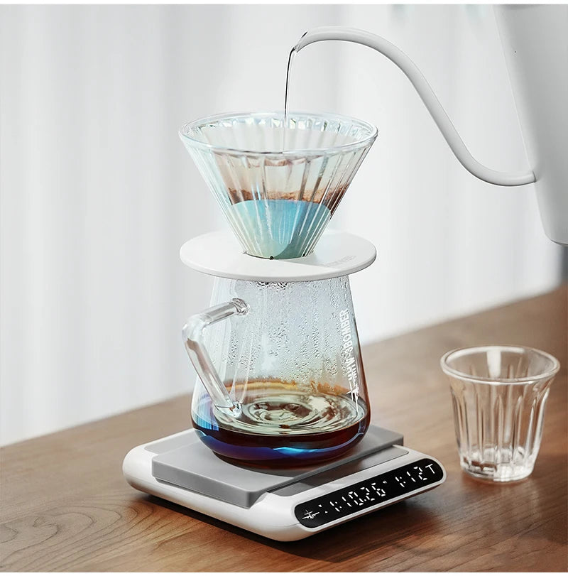 MHW-3BOMBER 500ml Glass Coffee Server — Espresso Dripper & Pour-Over Brewer Pot for Home Kitchen