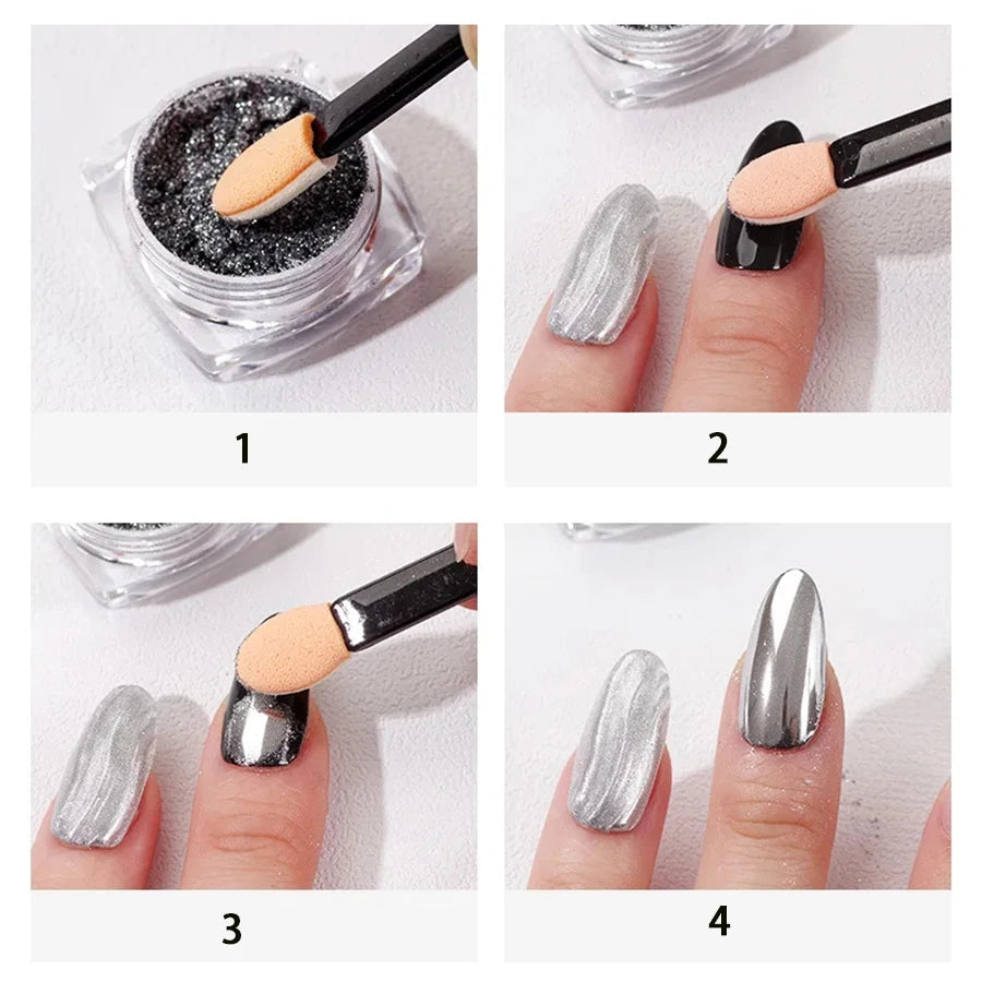 50/100Pcs Small Portable Eyeshadow Applicators - Double Sponge Eye Shadow Brushes, Mini Makeup Tools in Bulk