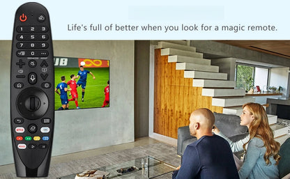 Voice Magic Remote AKB75855501 – Replacement for LG Smart TV (2018-2020), with Pointer Function, Compatible with AN-MR20GA, MR19BA, MR18BA