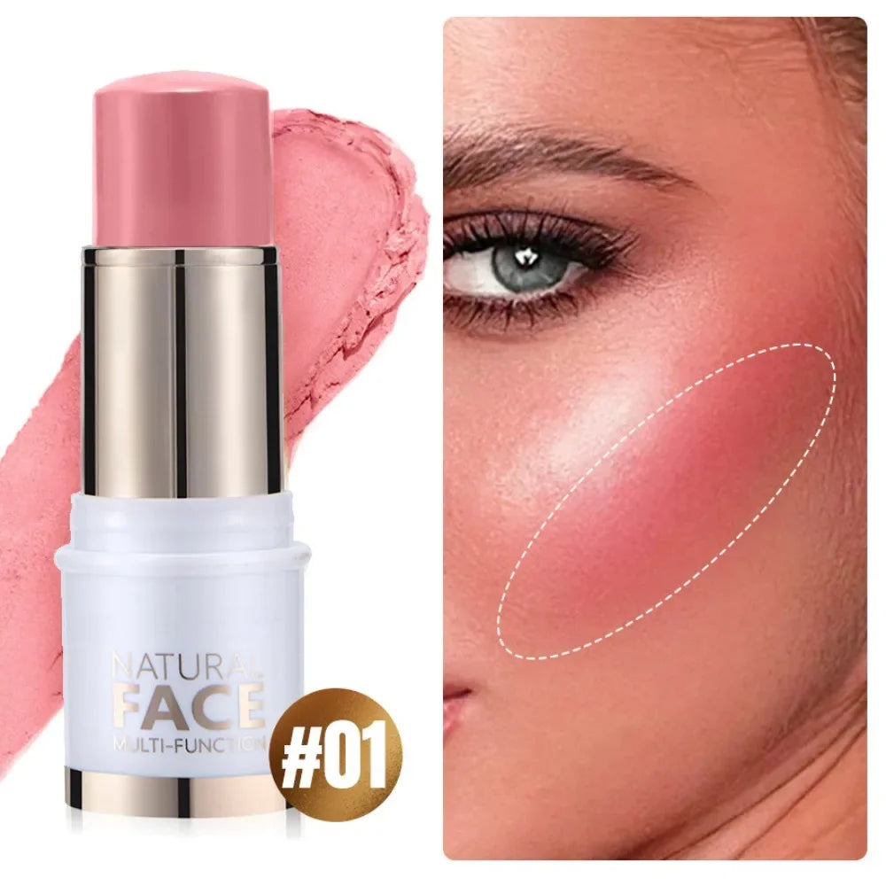 Highlighter Stick – Brightening Skin Tone, Contouring, Natural Stereo Concealer & Multi-Purpose Blush Stick
