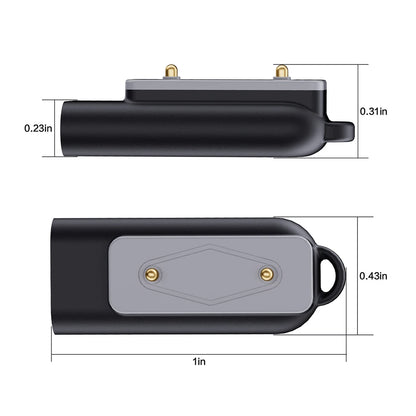 Type C Charger Adapter – Right Angle Charging Cable Converter for Samsung Galaxy Fit 3 & Huawei Watch Fit 3/2