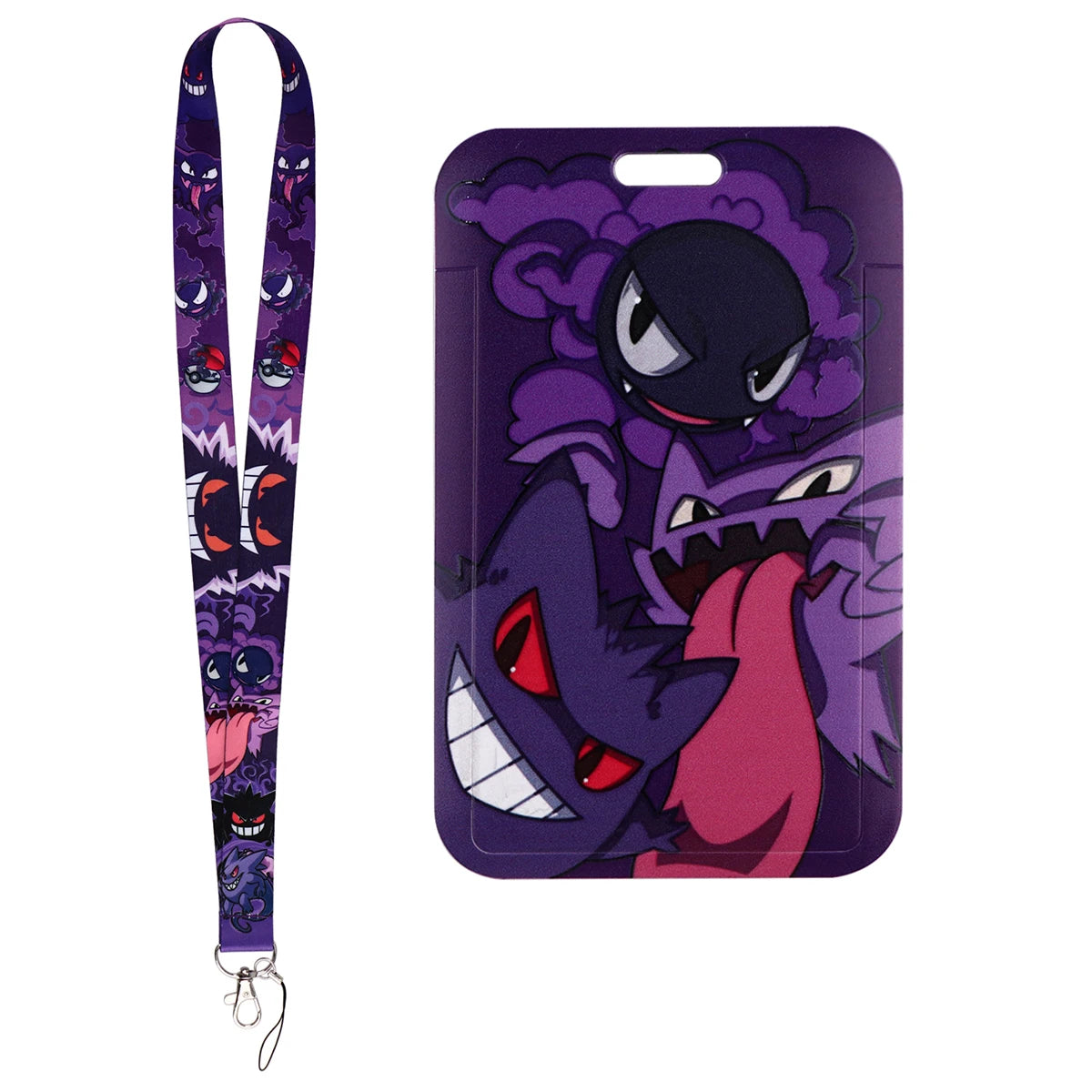 Cute Anime Lanyard – Keychain, ID Card, Passport, USB, Badge Holder & Neck Strap for Students, Cellphone Accessories