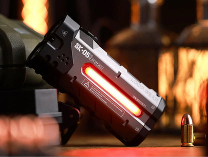 Original Outdoor Multifunctional LED Flashlight – 4360LMS Long-Range Strong Light with Ultra-Long Battery Life, Rechargeable for Camping