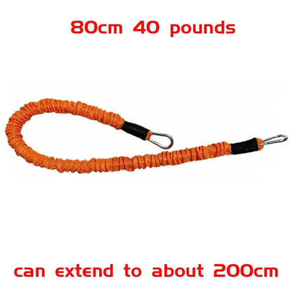 Thickened Latex Resistance Bands — 30/42/65/80cm Pull Rope for Gym, Fitness Training & Taekwondo (Customizable)