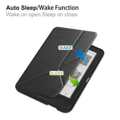 Smart Case for Kobo Clara Colour/BW/2E – Multi-Folding Stand, Magnetic Cover, Soft Back, Auto Sleep/Wake