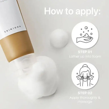 Centella Poremizing Deep Cleansing Foam – Oil Control & Moisturizing, Madagascar Centella Pore-Cleaning Skin Care 1004