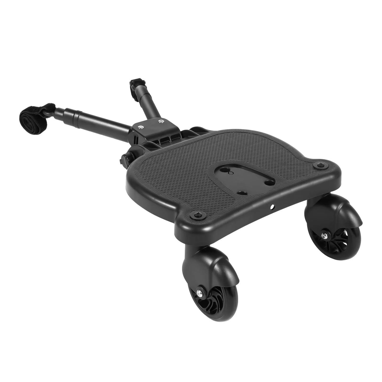 2-in-1 Universal Stroller Buggy Board with Detachable Seat – Pram Pedal Adapter for Kids, 25kg Load Capacity