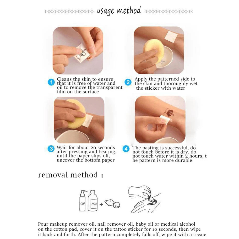 20pcs Cartoon K-Pop Demon Hunters Rumi Temporary Tattoo Stickers – Fun Party Gift Set