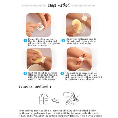 20pcs Cartoon K-Pop Demon Hunters Rumi Temporary Tattoo Stickers – Fun Party Gift Set