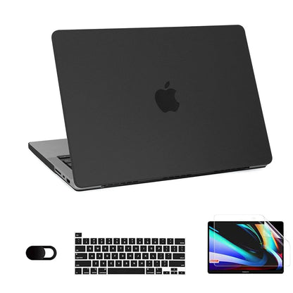 2024 Ultra Thin Hard Shell Laptop Case for MacBook Air 13 & MacBook Pro 14 – M3, M2, M1 Chip, A2941 Cover