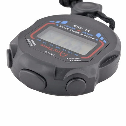 Waterproof Handheld Pocket Stopwatch – Professional Digital LCD Sport Timer for Timing Events