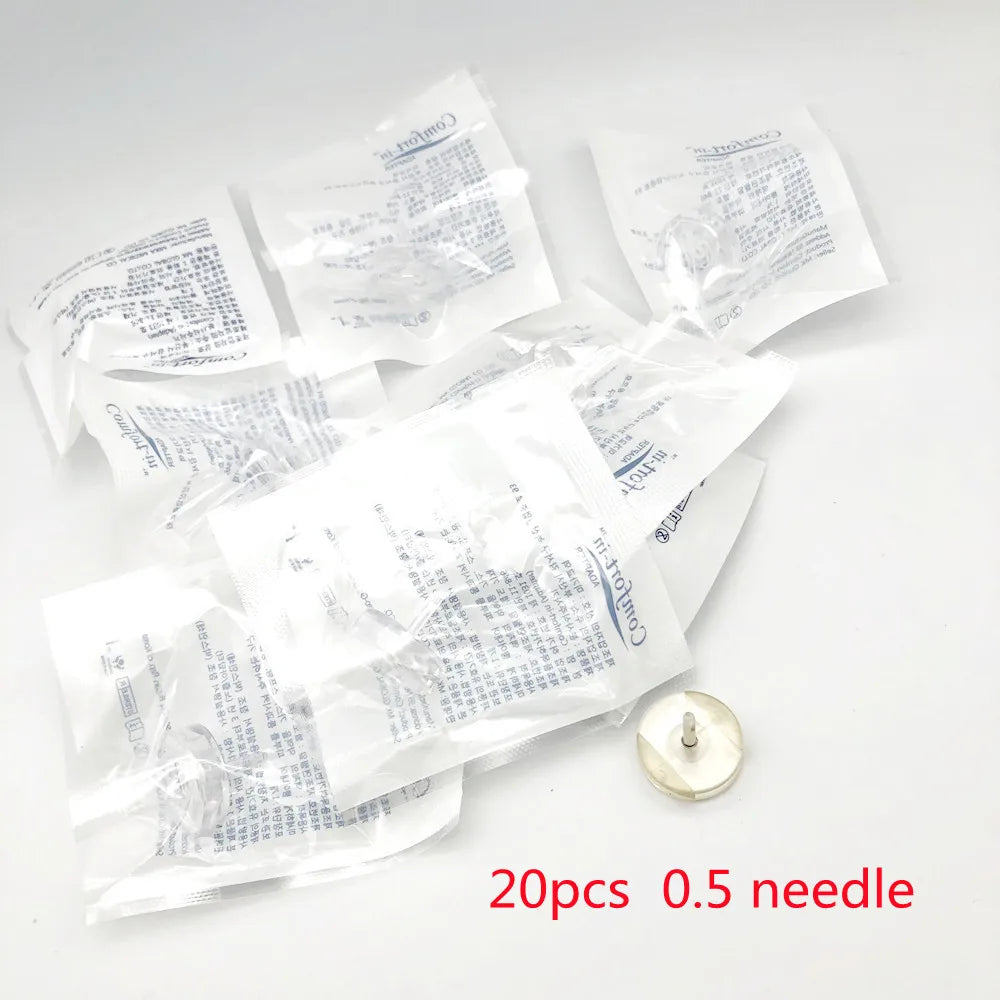 0.3ml/0.5ml Ampoule Head Cartridge for Hyaluron Pen - Mesotherapy Hyaluronic Acid Pen for Anti-Wrinkle and Lip Injection - Mesosun