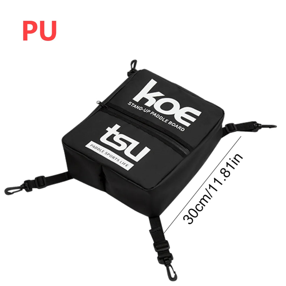 KOETSU Adjustable Paddle Board Storage Bag — Sealed Zipper Deck Cooler & Food Storage for SUP