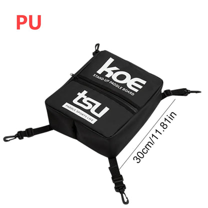 KOETSU Adjustable Paddle Board Storage Bag — Sealed Zipper Deck Cooler & Food Storage for SUP