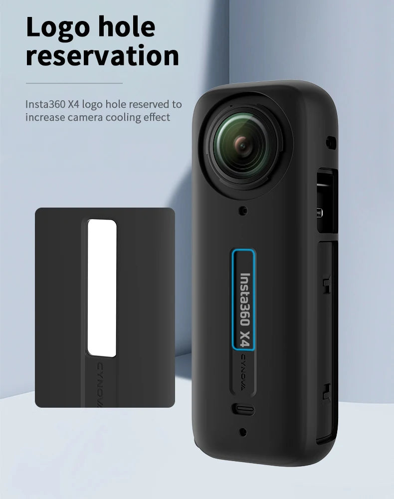 Insta360 X4 Premium Glass Lens Guard Protector for ONE X4 – Accessories for Insta360 ONE X4