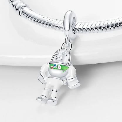 Fall New 925 Silver Plated MINISO Marvel Star Wars Rescuers Pendant Charm – Fits Original Pandora Bracelet, DIY Jewelry for Women