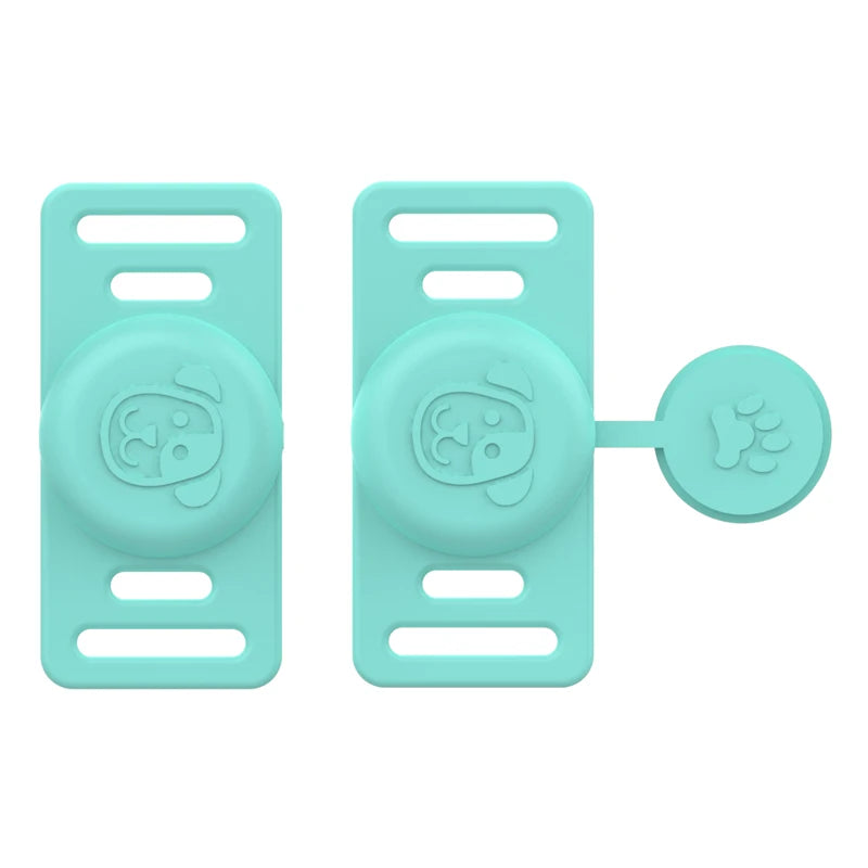 Airtag Dog Collar Holder – Silicone Protective Case for Apple AirTag, Full Body Cover Fits All Collar Sizes