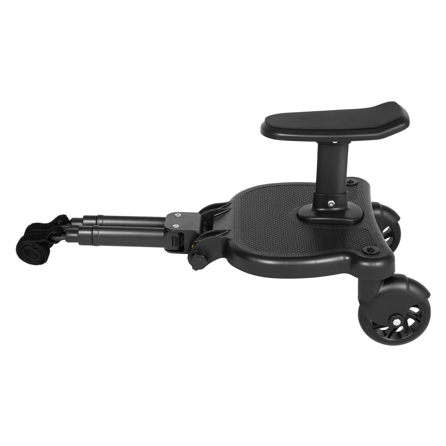 2-in-1 Universal Stroller Buggy Board with Detachable Seat – Pram Pedal Adapter for Kids, 25kg Load Capacity