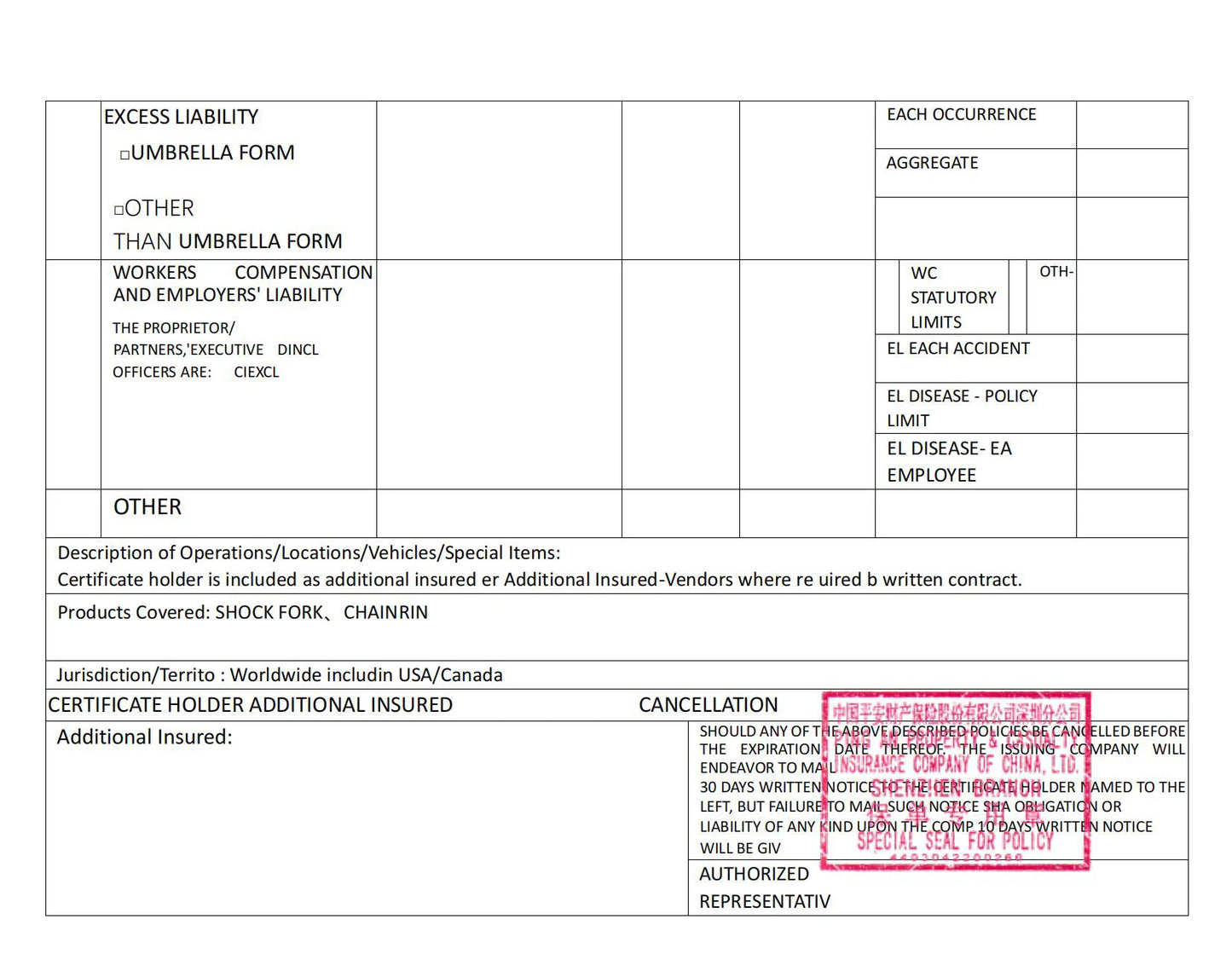 BOLANY Bike Air Fork – 27.5/29inch, 120mm Travel, Lightweight Magnesium Alloy Oil Air Suspension with Quick Release