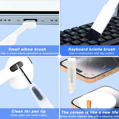 20-in-1 Multifunctional Cleaner Kit for Earphones, Screens, Keyboards, and More