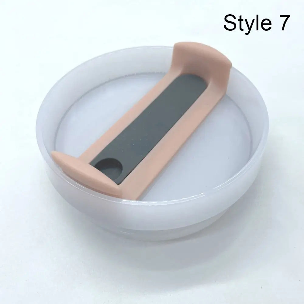 40oz Spill-Proof Tumbler Lid — Sealing Plastic Replacement for Stanley Quencher H2.0