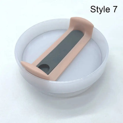 40oz Spill-Proof Tumbler Lid — Sealing Plastic Replacement for Stanley Quencher H2.0
