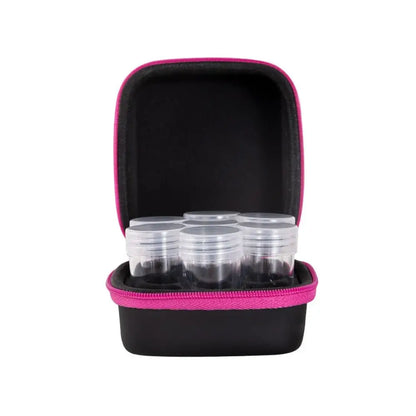 Essential Oil Travel Case – 7-Slot Organizer for 5ml DoTERRA Bottles, Portable Roller Bottle Storage Bag