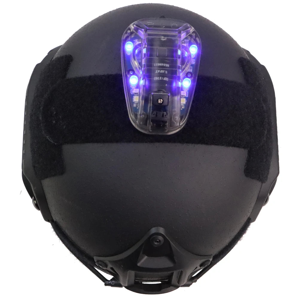 BOOIU Tactical Helmet Light – LED IR/Strobe IFF Signal Flashlight for Outdoor Sports and Survival