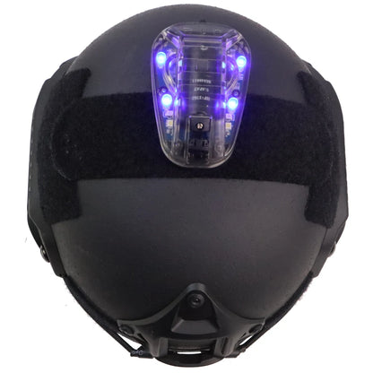 BOOIU Tactical Helmet Light – LED IR/Strobe IFF Signal Flashlight for Outdoor Sports and Survival