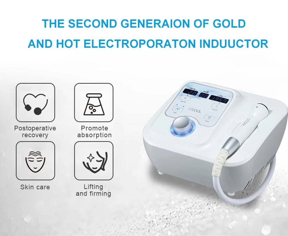 2024 NEW Dcool Portable Cool + Hot + EMS Facial Electroporation Machine – Skin Tightening, Anti-Puffiness Beauty Device