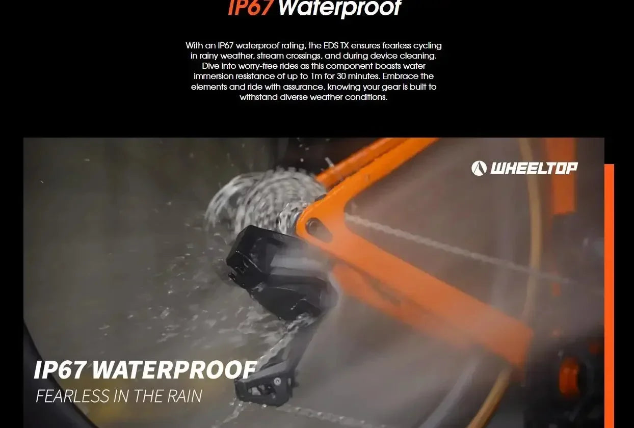 2025 WHEELTOP EDS GEX OX 2.0 MTB Wireless Electronic Groupset – 7–13 Speed Shifter & Rear Derailleur