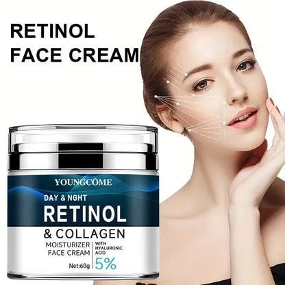 Vitamin C+E Retinol Collagen Cream – Moisturizing, Firming & Whitening Skin Repair Cream