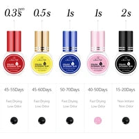 ANNAFRIS 50pcs Disposable Eyelash & Eyebrow Brushes — Soft Crystal Lash Extension Mascara Wands Makeup Tools